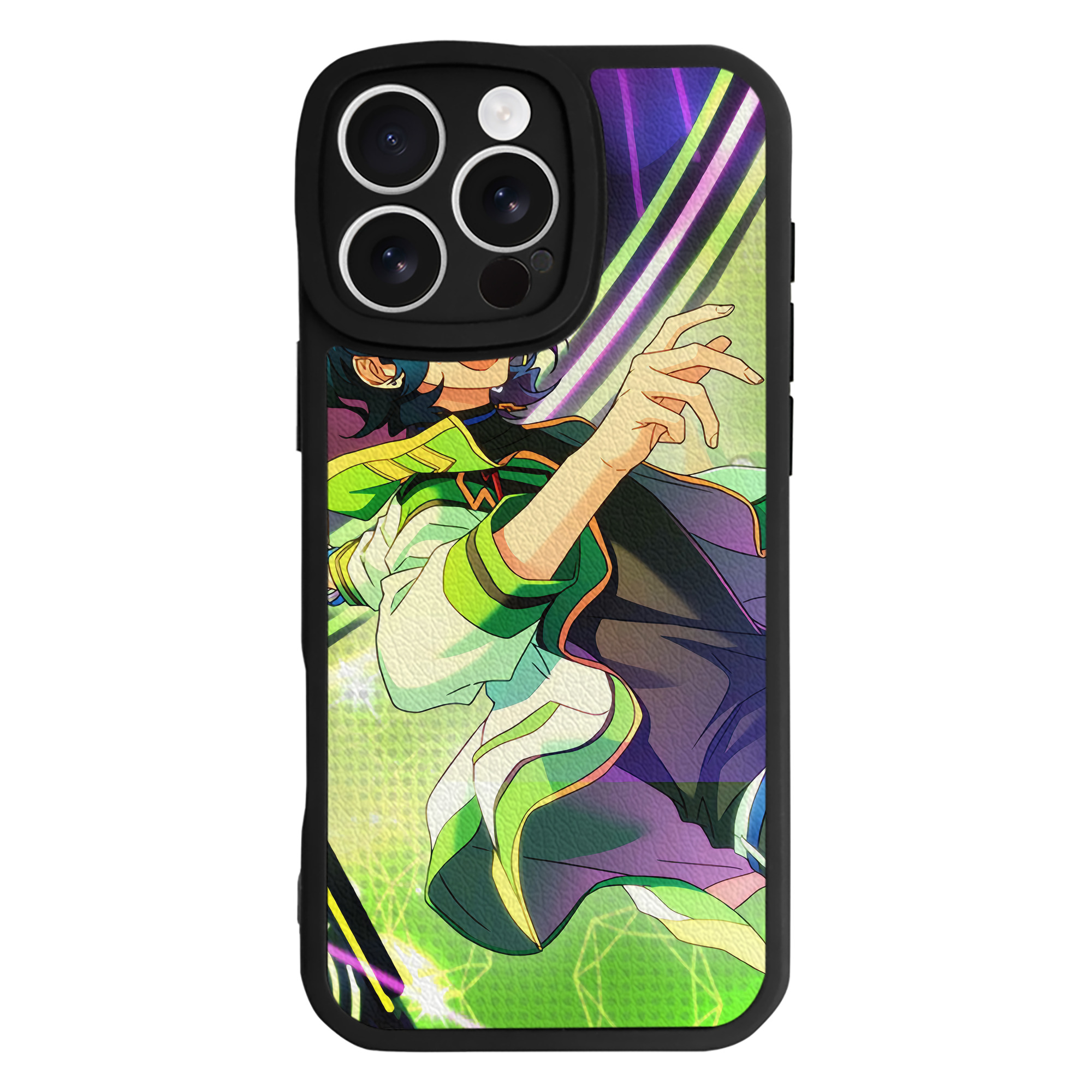 （画像用） あんさんぶるスターズ! Ensemble Stars 【iPhone 16シリーズ対応】シリコンスマホケース（レザー調） 材質：シリコン